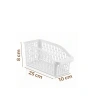 URVE UR-3561 ( 25X10X8CM ) ( BEYAZ ) ( MINI ) ( DÜZENLEYİCİ ) PLASTİK ÇOK AMAÇLI ORGANİZER*60=K
