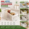 URVE UR-3562 ( 33X12X14CM ) ( BEYAZ ) ( DÜZENLEYİCİ ) PLASTİK ÇOK AMAÇLI ORGANİZER*60=K