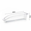 URVE UR-3580 ( 30X8CM ) ( ŞEFFAF) ( DÜZENLEYİCİ ) PLASTİK MİKA MODÜLER ÇOK AMAÇLI ORGANİZER*24=K