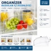 URVE UR-3582 ( 32X8CM) ( ŞEFFAF ) ( DÜZENLEYİCİ ) PLASTİK MİKA MODÜLER ÇOK AMAÇLI ORGANİZER*24=K