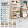 URVE UR-3600 RAFTY GENİŞ ( 5 KATLI ) ( TEKERLEKLİ ) SEPET ORGANİZER DÜZENLEYİCİ  ( RAF ÜNİTESİ ) ( 355X220X850MM )*8