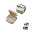 WENKEN UR-3499 (PLS.KUTU ÇANTALI=9X9CM & Y:3.7CM ) İLAÇ KUTUSU (7 GÜNLÜK= 2+2+3 ŞEFFAF PLASTİK ) (TAŞIMA KULPLU)*12X1