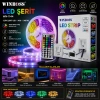 WINNBOSS STRIP LIGHT WN-1144 ( 3ÇİP & 5MT ) RGB ( KUMANDALI ) ŞERİT LED ( 5050 SMD TYPE & 54 LED s/m )*60
