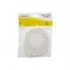 YAKUT-11053 ( 4 ) ( 50PCS ) ( DANTELLİ KAĞIT ) BARDAK ALTI ÖRTÜSÜ ( ÇAP:10CM )*12X40