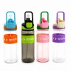 YAKUT-14005 ( RENKLİ & TUTMALI ) ( PLASTİK & PİPETLİ ) SPOR MATARA ( SULUK ) ( 800ML )*50