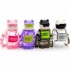 YAKUT-14017 ( RENKLİ & BOYUN ASMALI ) ( ROBOT FİGÜR ) ( PLASTİK & PİPETLİ ) ÇOCUK MATARA ( SULUK ) ( 600ML )*60