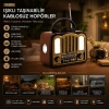 YUEGAN PLATOON PL-4702 ( ŞARJLI & NOSTALJİ ) ( BLUETOOTH ) ( İBRELİ ) FM RADYO ( MP3 USB & TF PLAYER ) SPEAKER*30