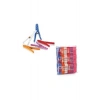 ZAMBAK ZP-101  24PCS ÇİÇEK PLASTİK MANDAL*6X24