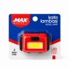 ZMAX ENERGY MAX-3146 ( PİLLİ ) ( 3W COB LED ) KAFA LAMBASI FENER ( 3-KADEME IŞIK AYARI- FLAŞÖR) ( 4.5V ) ( 120LÜMEN)*12X30