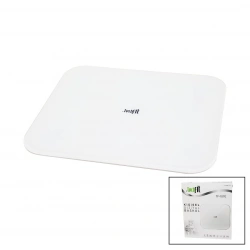 TECHFİT TF-1070 (GİZLİ EKRAN &SOFT BEYAZ CAM ZEMİN ) DİJİTAL BASKÜL TERAZİ TARTI (180KG) (SENSÖR &LED EKRAN &ODA℃)*10