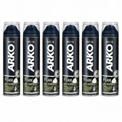 ARKO MEN ( ANTI-IRRITATION ) TRAŞ KÖPÜK ( TAHRİŞ KARŞITI & 200ML )*6X4