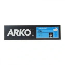 ARKO MEN ( COOL ) ( MAVİ ) ( SERİNLETİCİ  ETKİLİ ) TRAŞ ( KREMİ ) ( 90GR / 86ML )*12X6