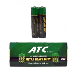 ATC R03 İNCE PİL (AAA) ( 60PCS )*1X20
