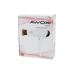 AWOX GLEAO ( SİYAH ) SAÇ KURUTMA & FÖN MAKİNESİ ( SOĞUK ÜFLEME ) ( 2 KADEME FAN & 3 KADEME SICAKLIK ) ( 1700-2000W )*12