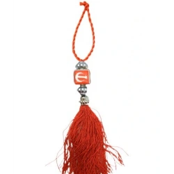 AY YILDIZLI OTO ARAÇ SÜSÜ PÜSKÜLLÜ*12X40