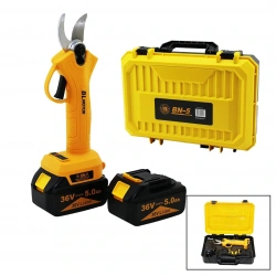 BANCO CORDLESS SHEAR YELLOW BN-5 HS-155 ( ŞARJLI ) BAĞ MAKASI ( 2 BATARYA & 24V 5.0AH ) ( MAKAS ARALIK=30MM )*10