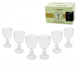 BAROTTİ DMR-9138 ( 6PCS ) KAHVE YANI ( CAM ) BARDAK*24=K