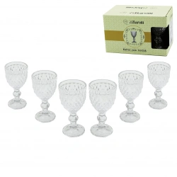 BAROTTİ DMR-9140 ( 6PCS ) KAHVE YANI ( CAM ) BARDAK*24=K