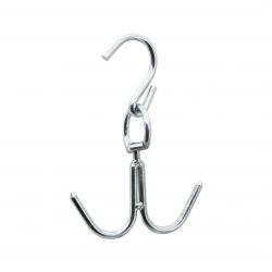 BAŞ ZİNCİR ( 10MM ) ( BÜYÜK ) ( W ) KASAP KURBAN ÇENGEL KANCA*20X5