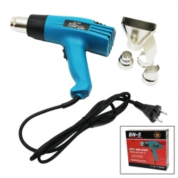 BN-5 (PH-2114) (PH-2113) HOT AIR GUN SICAK HAVA MAKİNASI  (2000W) (SICAKLIK:300/600℃) (HAVA AKIŞI:300/500 l/min)*10