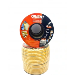 B.H.D-00480 ( BEYAZ ) 100MT (2X50MT) ( BOBİN FİTİL ) ( KAPI & PENCERE ) BANT ( D PROFİL ) ( 9X6MM)*8