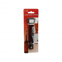 BOTTLE CORKSCREW ( BAYSA 174 ) OPENER-174 ( 3IN1 ) EKO METAL AÇACAK*10X36