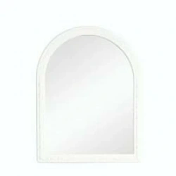 ÇELİK AYNA-167  BEYAZ ORTA TEK AYNA*10