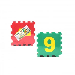 ÇOK AMAÇLI  ( RAKAMLI ) ( 9PCS ) SOFT YER MATI & KAROSU *24=K