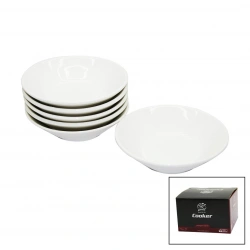 COOKER CKR-4144 ( 6PCS ) PORSELEN ÇAY TABAK*30