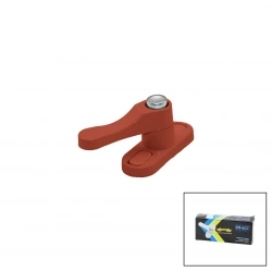 DE-AKS EMN-MK-200 ( METAL & KUTULU & KAHVERENGİ ) ( PİMLİ & DÜĞMELİ ) EMNİYET KİLİT*15X10