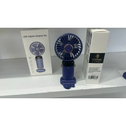 DEMİRHAN GRUP DG-123 (LED GÖSTERGE)(TYPE-C ŞARJ) MİNİ EL FANI (SABİT BAŞLIK) (5-KDM HIZ) (TELEFONLUKLU M.ÜSTÜ AYAK) VANTİLATÖR*120