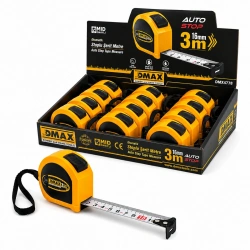 DMAX DMX-4776 ( 3MT X 16MM ) ( OTOMATİK ) ÇELİK ŞERİT METRE ( STOPLU )*12X12