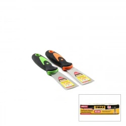 DMAX DMX-4781 ( 40MM ) METAL SPATULA FİBER SAPLI*12X20