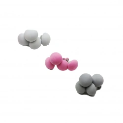 BAROTTİ DMR-9053 (4PCS & MİX RENKLİ ) (PLASTİK) MANTAR İĞNE UÇLU YORGAN KLİPS& NEVRESİM TUTUCU SABİTLEYİCİ*20X50