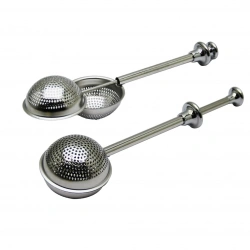DMR-4187 ( TOP HAZNELİ ) METAL BİTKİ ÇAY SÜZGEÇ*300