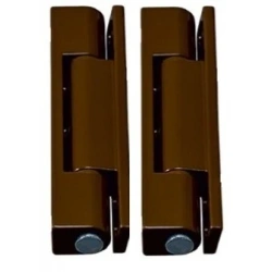 DÜZ METAL ( KAHVERENGİ & METAL ) ( 95MM & PVC KAPI ) MENTEŞE*20X7.5