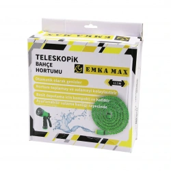 EMKA MAX EMKA-5464 ( 12.5MT ) ( TELESKOPİK UZAYAN ) BAHÇE HORTUMU ( 7 FONKSİYON AYARLI TETİKLİ TABANCA )*42