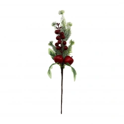 ENFA ENF-1216 ( KOKİNA & ELMA ) YAPAY ÇİÇEK ( DAL = 35CM )*100X6
