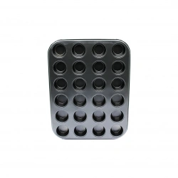 ENFA ENF-409 ( 24 GÖZLÜ ) ( METAL ) ( MUFFIN ) KEK KALIP ( MİNİ= ÇAP:4CM ) ( 26.5 X 35CM )*60