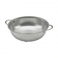 ENFA KITCHENWARE ENF-149 ( 22CM ) ( METAL KULPLU ) ( ÇELİK SEPET ) SÜZGEÇ ( İNCE TEL AYAKLI )*120