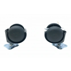 ERECT ERC-802-P ( DÜZ DÖNER TABLALI & 50MM ) ÇİFTLİ PLASTİK TEKER*10X40