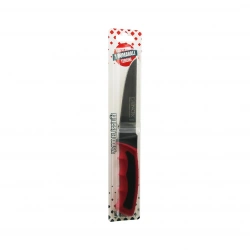 ERİNOX ( R-036S ) ( NO - 0 ) ( KASAP ) ET BIÇAK & KURBAN  ( SOFT ÇİFT BASKI RENKLİ PLASTİK SAPLI )*15X1