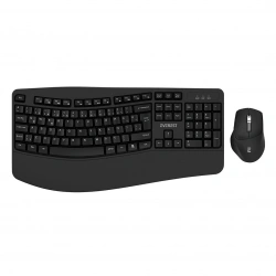 EVEREST KM-35 ( KABLOSUZ ) KLAVYE & MOUSE SETİ ( MULTİMEDİA & ERGOMİK BİLEK DESTEK ) ( Q KALVYE )*10