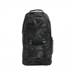 MKM ( 03-90-69 ) (420) ( ALP DAĞCI ) ÇANTA ( SİYAH ) ( 4 FERMUARLI BÖLÜM ) ( ERGONOMİK SIRT DESTEK PANELİ ) ( TABAN GENİŞLETME & DARALTMA )*1