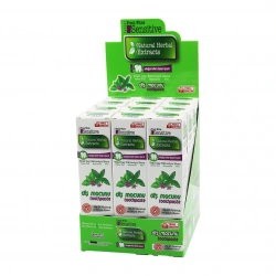 FAVORİ FRESH WHİTE SENSİTİVE YSL-01 (NATUREL HERBAL EXTRACTS) DİŞ MACUNU (YEŞİL ÇAY-EKİNEZYA-NANE ÖZLÜ) (75ML/120GR)*12X8