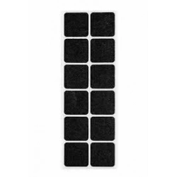 FLAMME-0022 ( 38MMX38MM ) ( KARE ) ( 12PCS ) ( ZEMİN KORUYUCU ) MOBİLYA KEÇESİ ( YAPIŞKANLI MONTAJ )*25X36