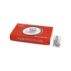GLASS PINS K-0279 ( 50PCS ) ( BEYAZ ) ( PLS.KUTULU ) ( MİNİ ) BAŞÖRTÜ İĞNESİ*20X50