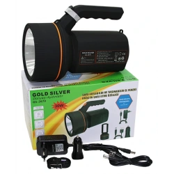 GOLD SILVER GS-2670 2İN1 ( 30W & 28SMD LED ) USB & OTO & ADAPTÖR ŞARJLI EL FENERİ PROJEKTÖR*16            Q9