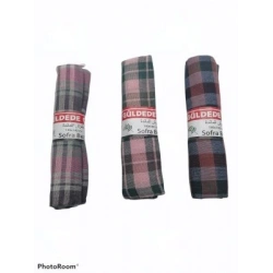 GÜLDEDE ( ETİKETLİ ) NATURAL RENKLİ SOFRA BEZİ & PİKNİK ÖRTÜSÜ 140X140CM*25X1