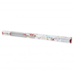 HIGHTEK HT-0001 ( 2PCS ) (120CM) (40W) YATAY BANT ARMATÜR (BEYAZ) LED LAMBA AMPUL (ALÜMİNYUM KASA & PVC BOMBELİ KAPAK)*20=K